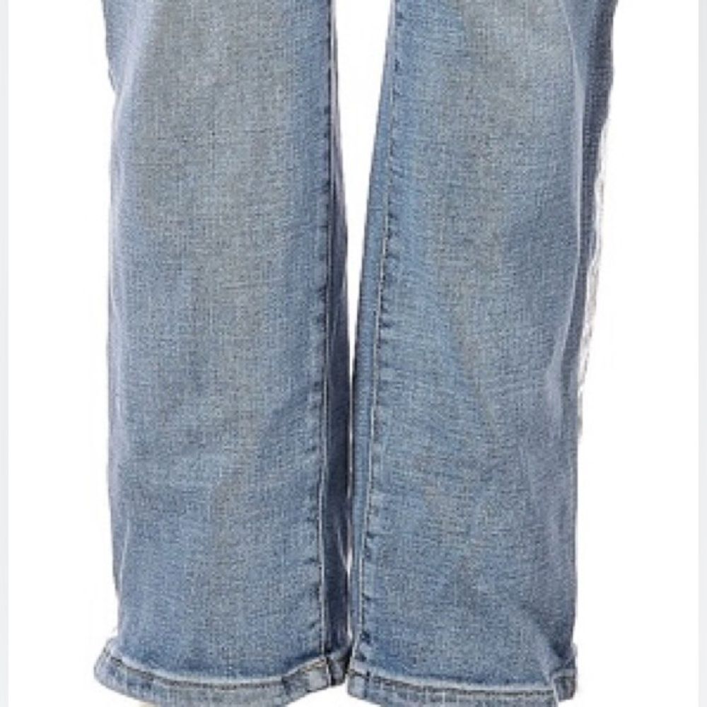 🛍️Lauren Jeans CO. Women’s Topered Leg Blue Jeans Petite Size 6💥 - Picture 8 of 10